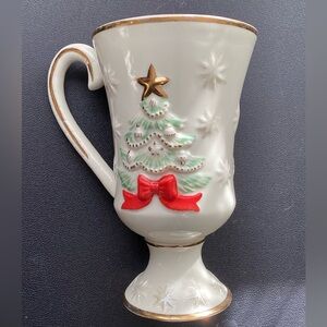 Lenox for the Holidays, personalized Mary Ellen mug.